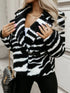 'Tarian' Faux Fur Leopard Print Coat - Celes Fashion